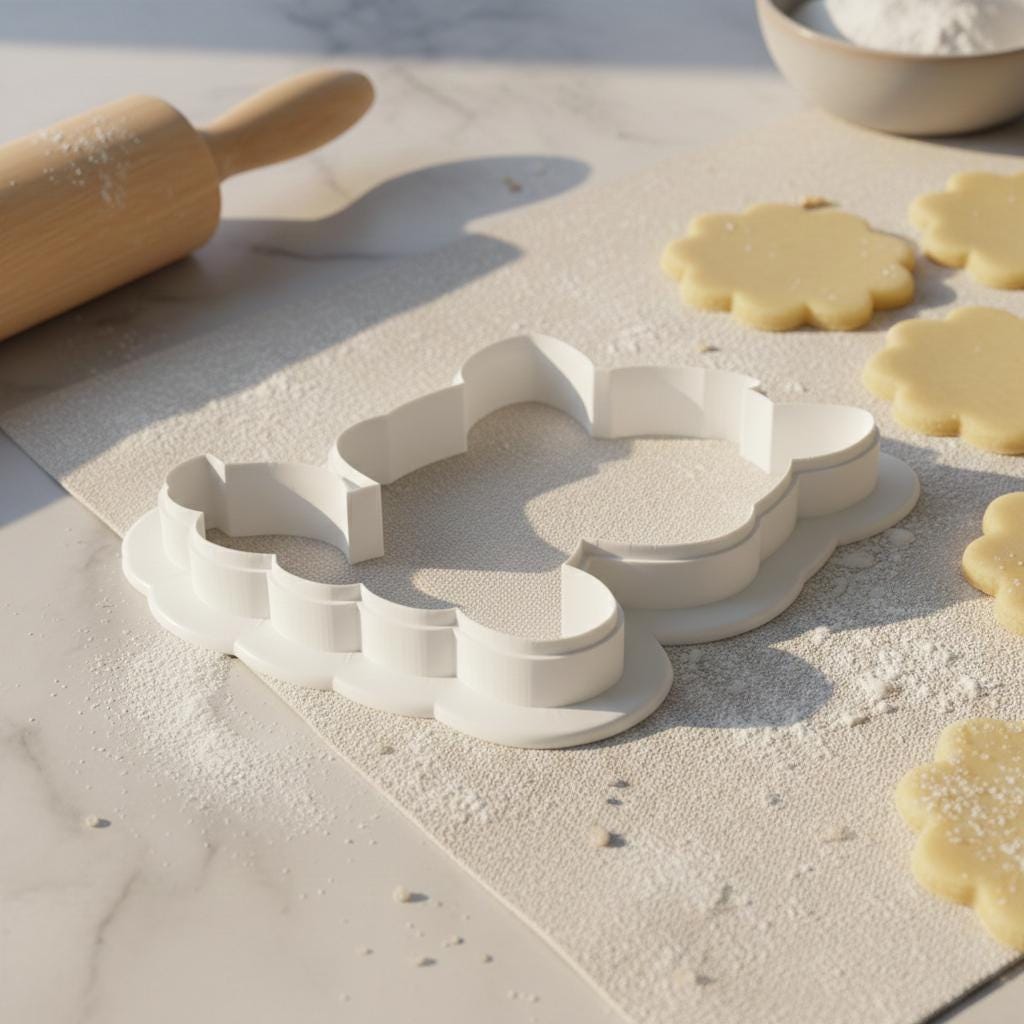 Baby Horse Cookie Cutter, Pony Shape for Sugar Cookies and Fondant