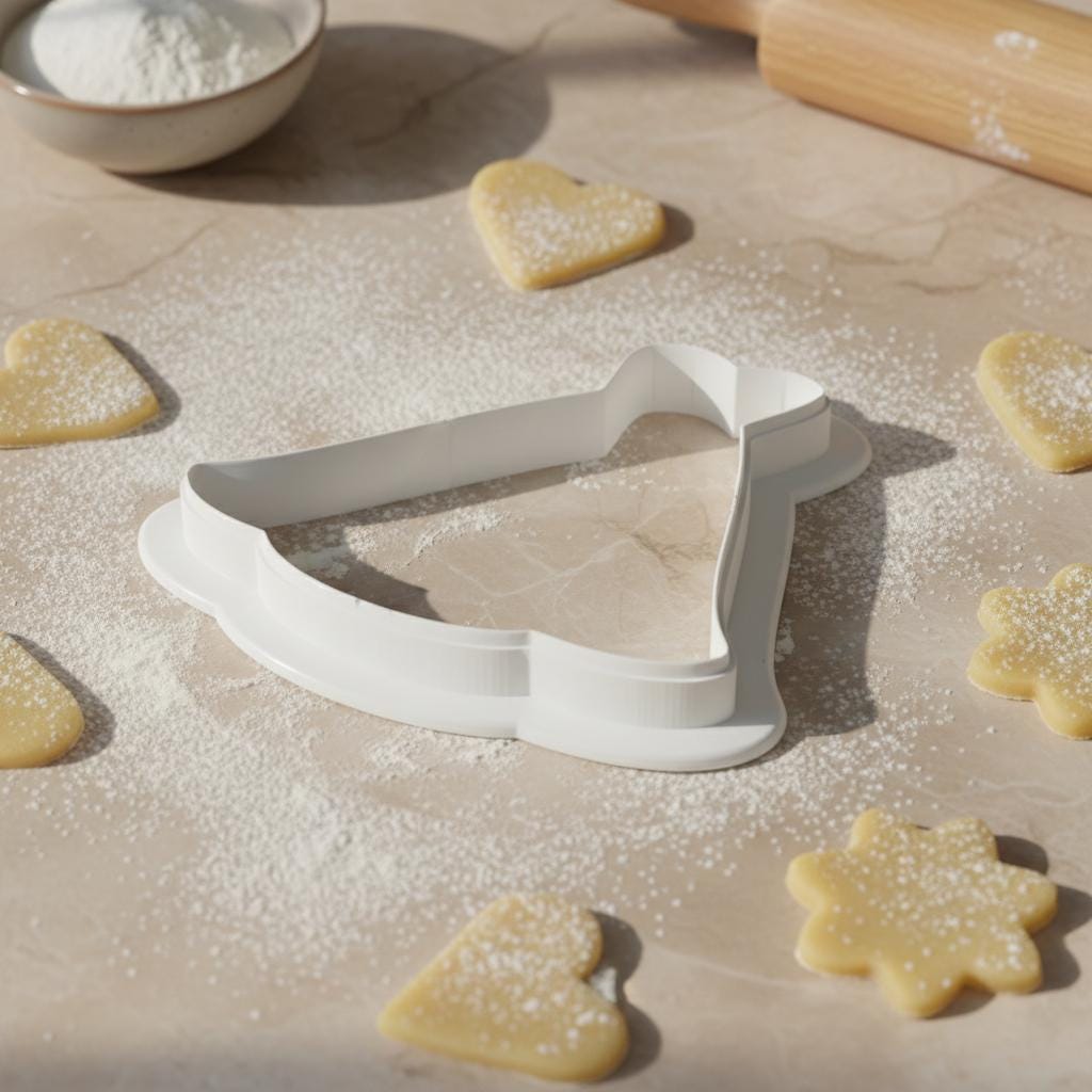 Wedding Dress Cookie Cutter  Bridal Shower Favor, 3D Printed