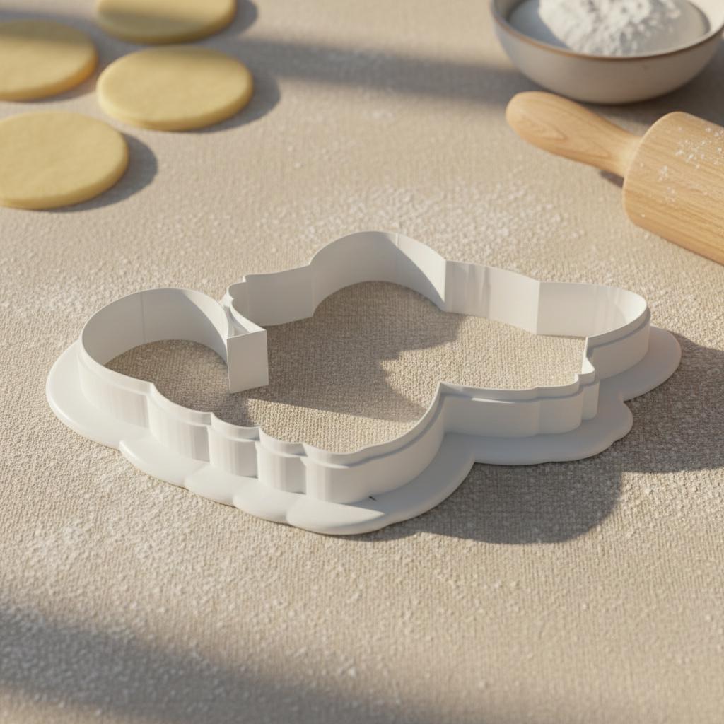Raccoon Cookie Cutter, Woodland Animal, 3D Printed