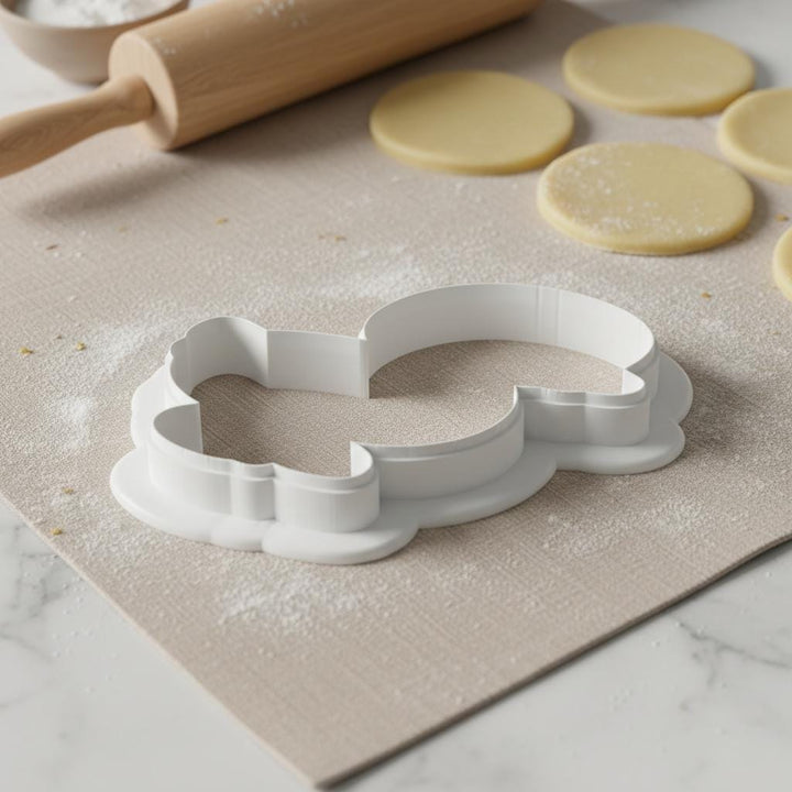 Baby Duck Cookie Cutter, 3D Printed