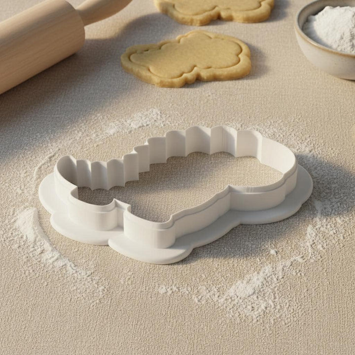 Dinosaur Cookie Cutter, 3D Printed for Cookies &amp; Fondant