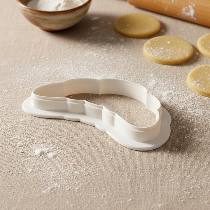 Croissant Cookie Cutter: 3D Printed for Fondant &amp; Cookie Dough