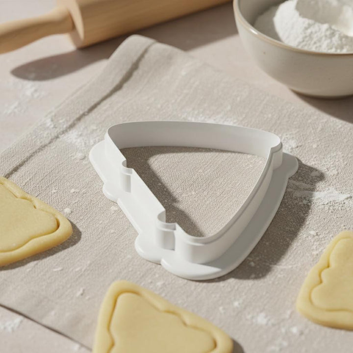 Pizza Slice Cookie Cutter | 3D Printed | Fondant &amp; Cookie Dough