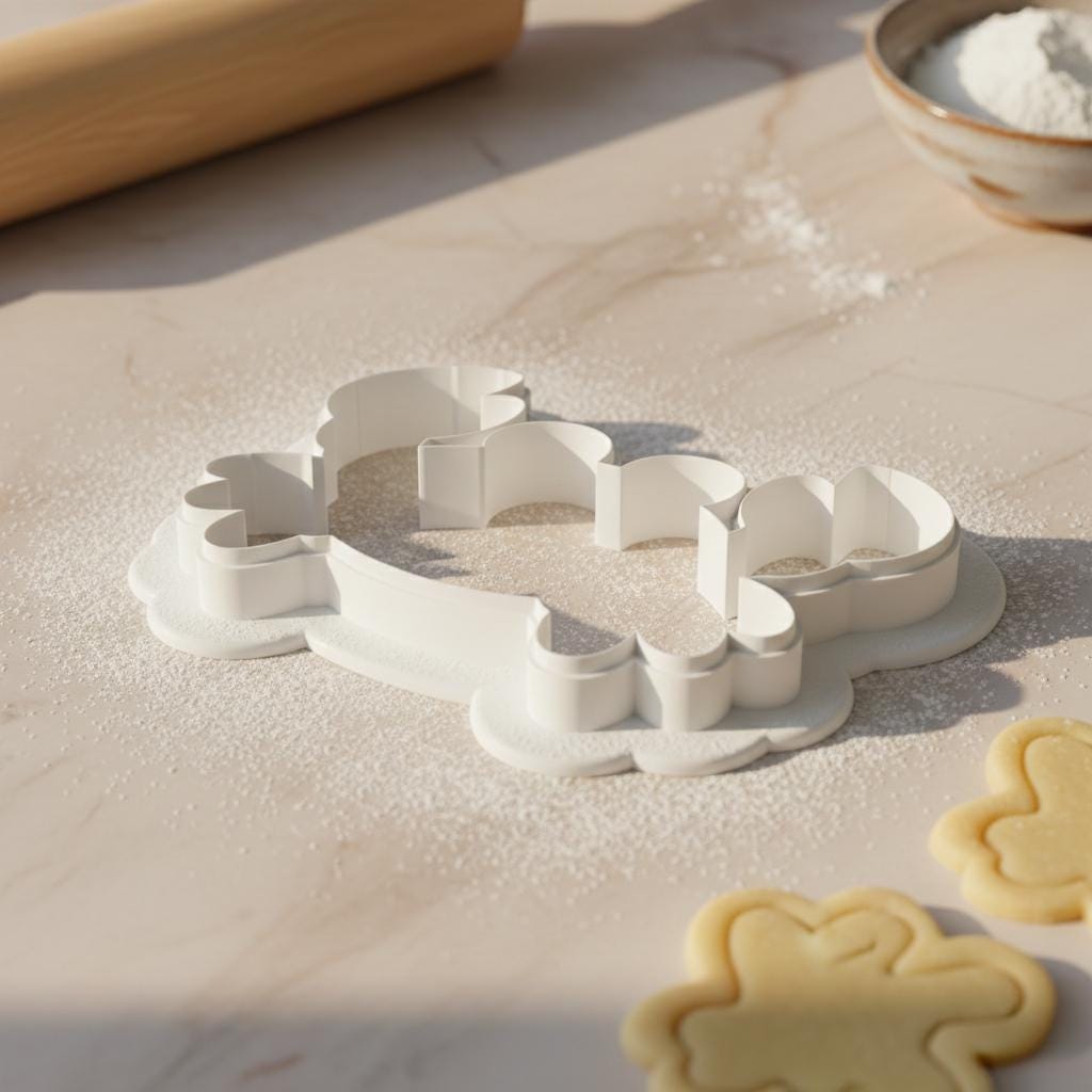 Crab Cookie Cutter, 3D Printed, Fondant &amp; Cookie Dough