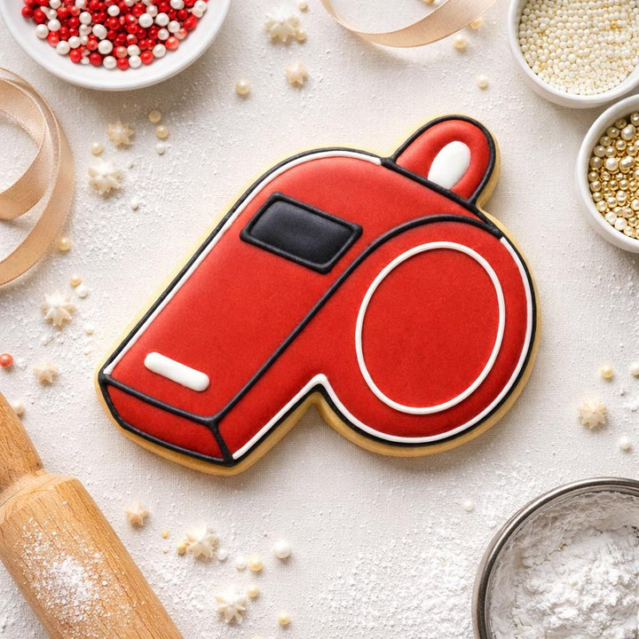 Lifeguard Whistle Cookie Cutter, 3D Printed