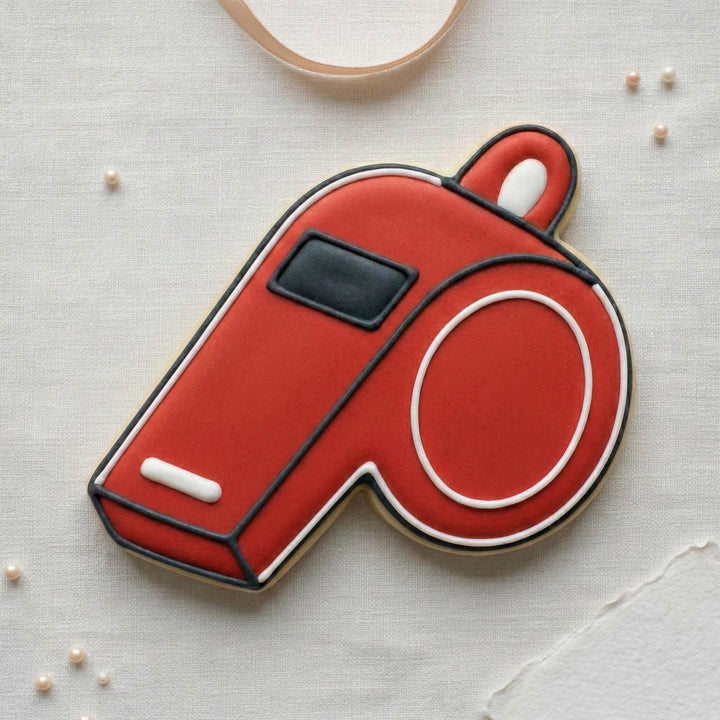 Lifeguard Whistle Cookie Cutter, 3D Printed