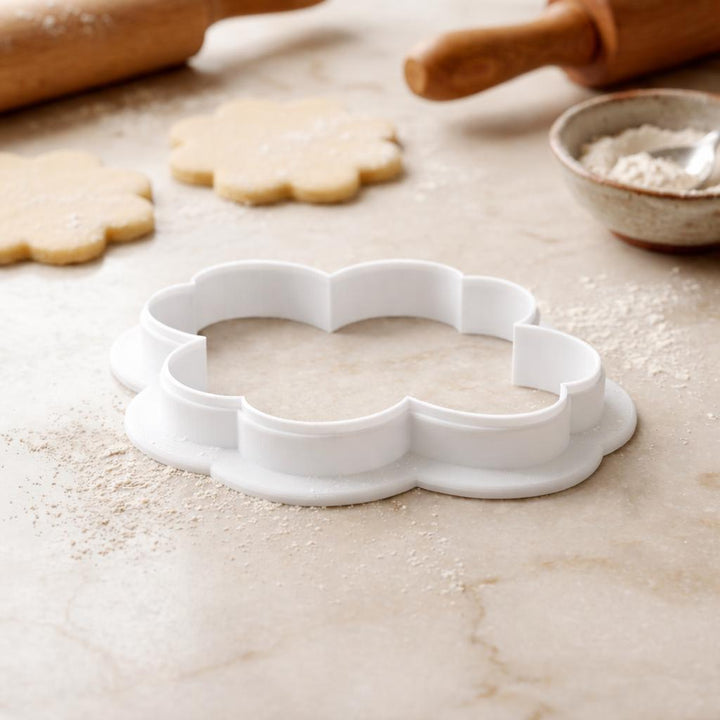 Dogwood Flower Cookie Cutter, 3D Printed Fondant Cutter