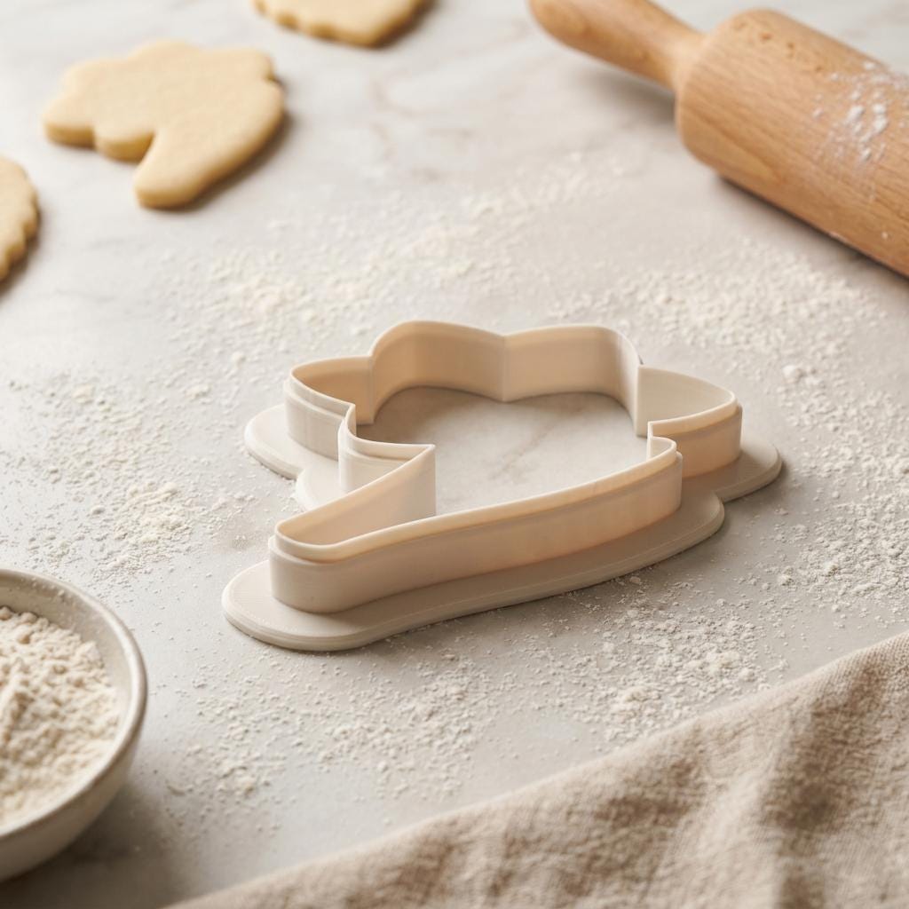 Daffodil Cookie Cutter, 3D Printed for Cookies &amp; Fondant