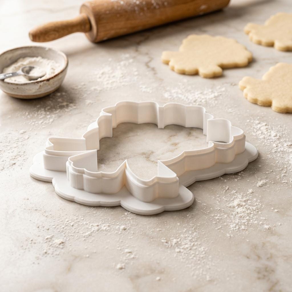 Daffodil Bouquet Cookie Cutter, Spring Flower Cutter, 3D Printed