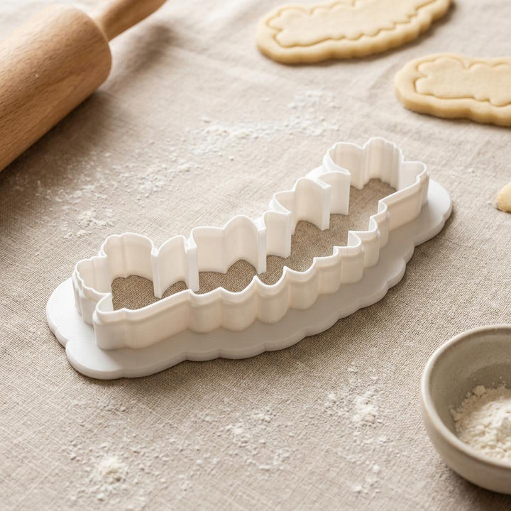 Daffodil Cookie Cutter, Spring Floral Spray Design, 3D Printed