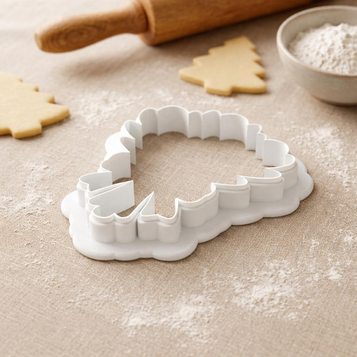 Crocus Cookie Cutter, Spring Flower Bouquet, 3D Printed