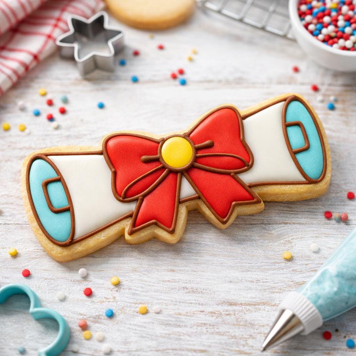 Graduation Diploma Scroll Cookie Cutter, 3D Printed for Fondant &amp; Cookie Dough