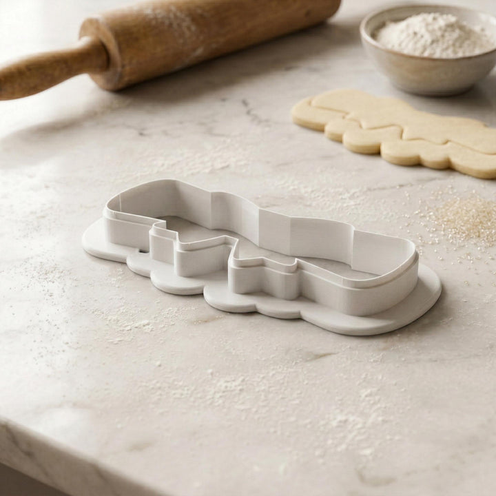 Graduation Diploma Scroll Cookie Cutter, 3D Printed for Fondant &amp; Cookie Dough