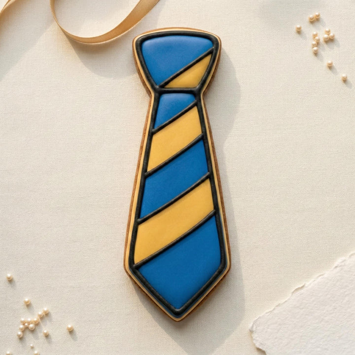 Necktie Cookie Cutter, 3D Printed Fondant Cutter