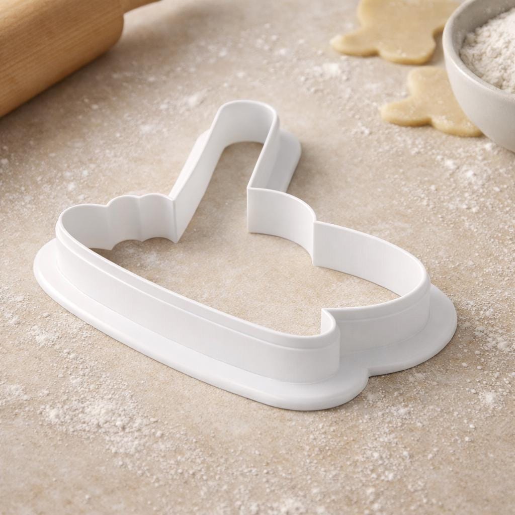 Golf Club and Ball Cookie Cutter, Golf Ball on Tee, 3D Printed