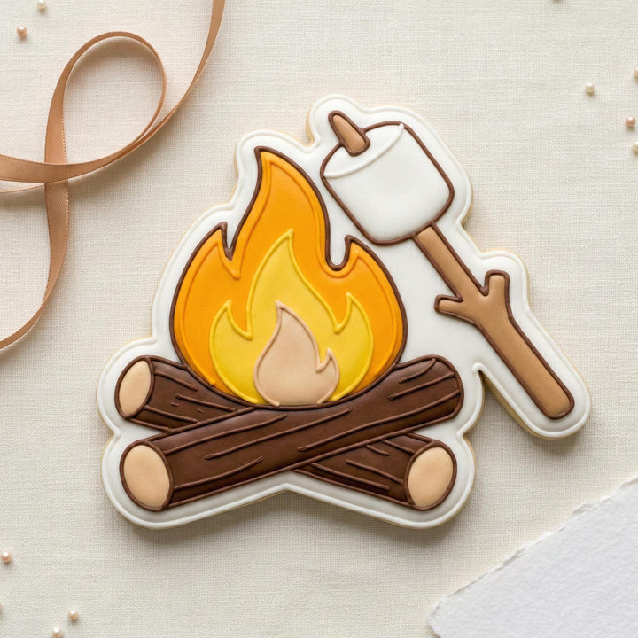 Campfire Cookie Cutter, 3D Printed S&