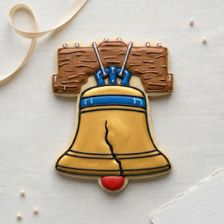 Liberty Bell Cookie Cutter, 3D Printed Fondant Cutter