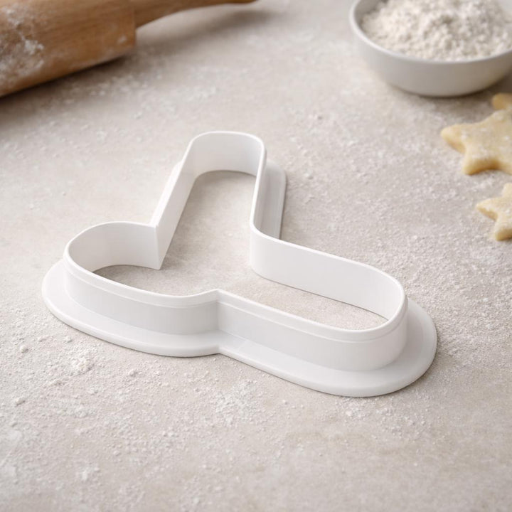 Hockey Stick &amp; Puck Cookie Cutter, 3D Printed Fondant Cutter