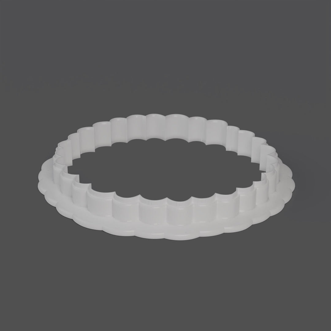 Aster Cookie Cutter - 3D Printed | Front Facing Floral