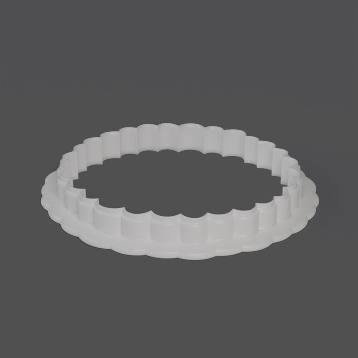 Aster Cookie Cutter - 3D Printed | Front Facing Floral