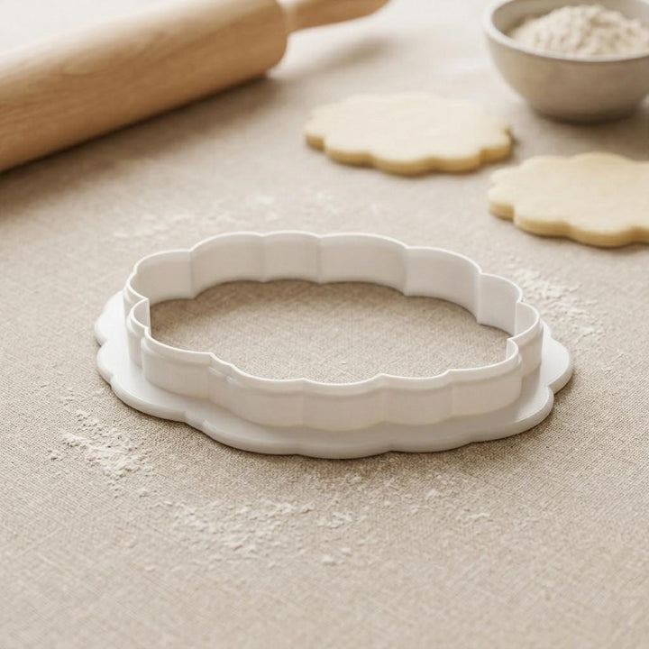 Peony Flower Cookie Cutter, 3D Printed for Sugar Cookies &amp; Fondant