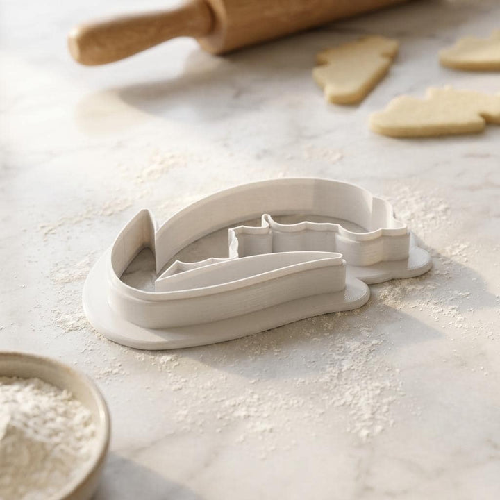 Bluebell Flower Cookie Cutter, 3D Printed for Cookies &amp; Fondant