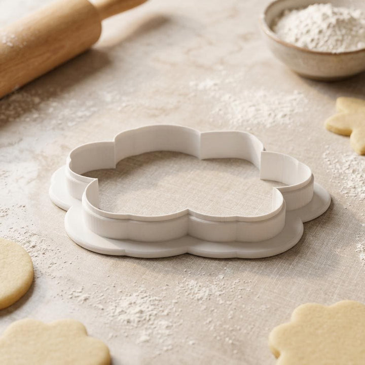 Anemone Flower Cookie Cutter, 3D Printed