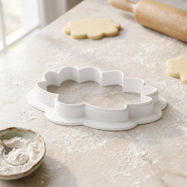 Water Lily Cookie Cutter, 3D Printed Lotus Flower Cutter for Cookies &amp; Fondant