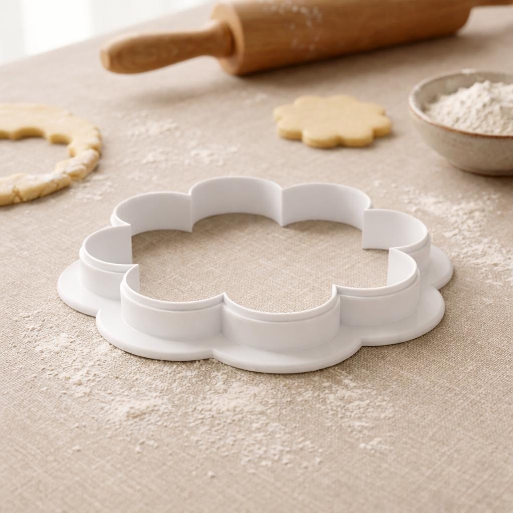 Black Eyed Susan Flower Cookie Cutter, 3D Printed for Fondant