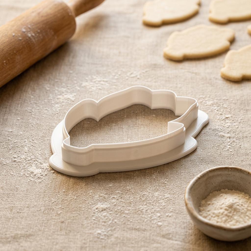 Tulip Cookie Cutter, 3D Printed Spring Flower