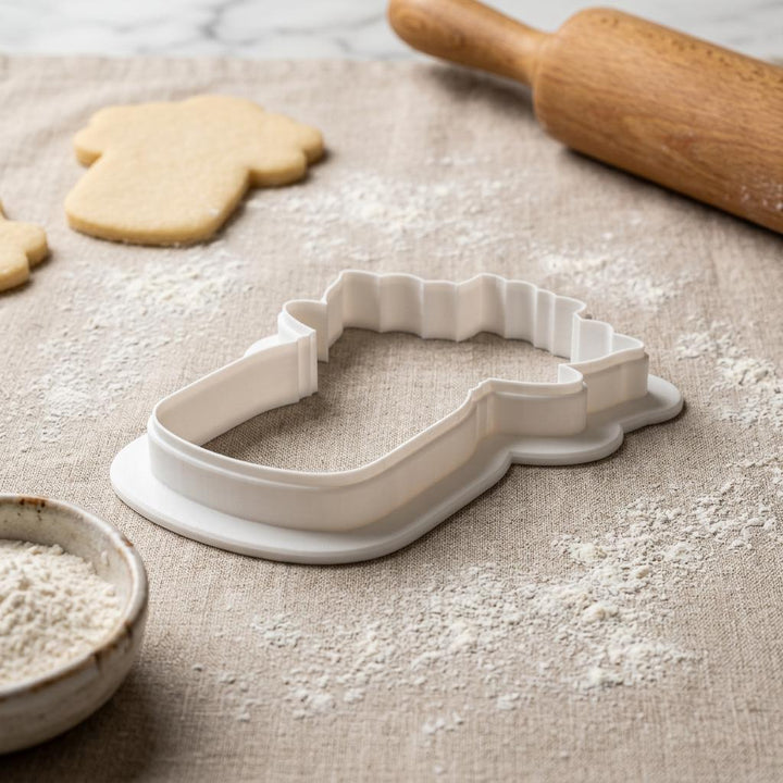 Tulip Cookie Cutter, Mason Jar Bouquet Design, 3D Printed