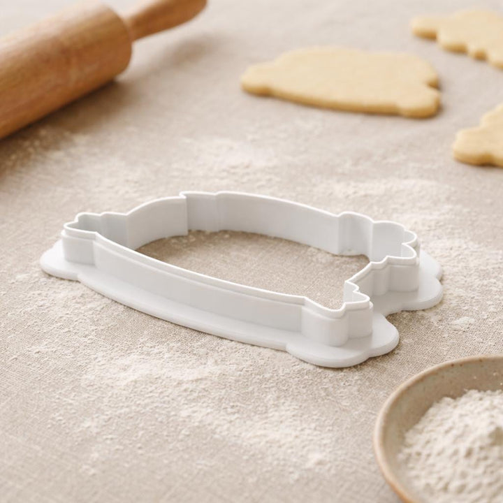 Recipe Card Cookie Cutter, Ribbon Plaque, 3D Printed