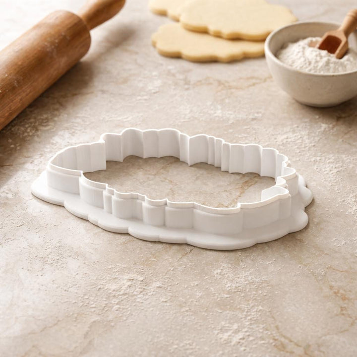 Recipe Card Bouquet Fill Cookie Cutter, 3D Printed Garden Party